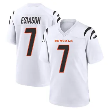 White Men's Boomer Esiason Cincinnati Bengals Legend Color Rush Super Bowl  LVI Bound Jersey