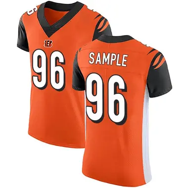 Cam Sample 96 Cincinnati Bengals Super Bowl LVII Champions Men Game Jersey  - Black - Bluefink