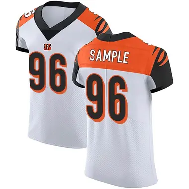 Cam Sample 96 Cincinnati Bengals Super Bowl LVII Champions Men Game Jersey  - Black - Bluefink