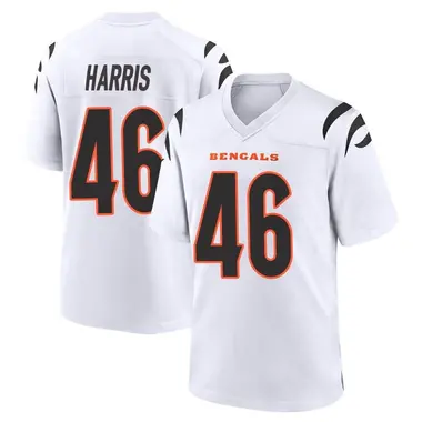 Orange Men's Clark Harris Cincinnati Bengals Elite Alternate Vapor  Untouchable Jersey