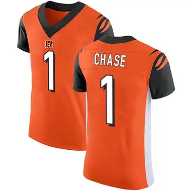 White Youth Ja'Marr Chase Cincinnati Bengals Limited Color Rush Vapor  Untouchable Jersey