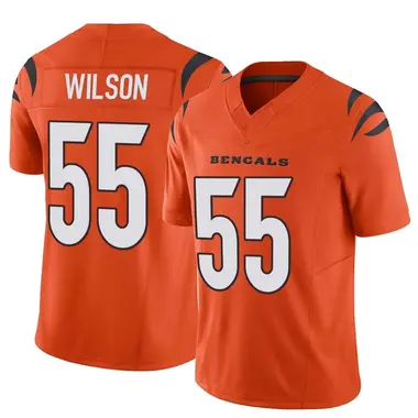 Men's Nike Logan Wilson White Cincinnati Bengals Alternate Game Player  Jersey