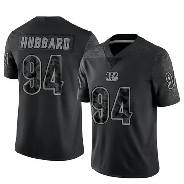 Women's Nike Cincinnati Bengals #94 Sam Hubbard Limited Black Therma Long  Sleeve NFL Jersey Size S