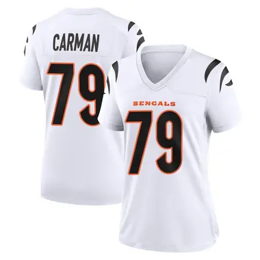 Jackson Carman Name & Number Game Day V-Neck T-Shirt - Black - Tshirtsedge